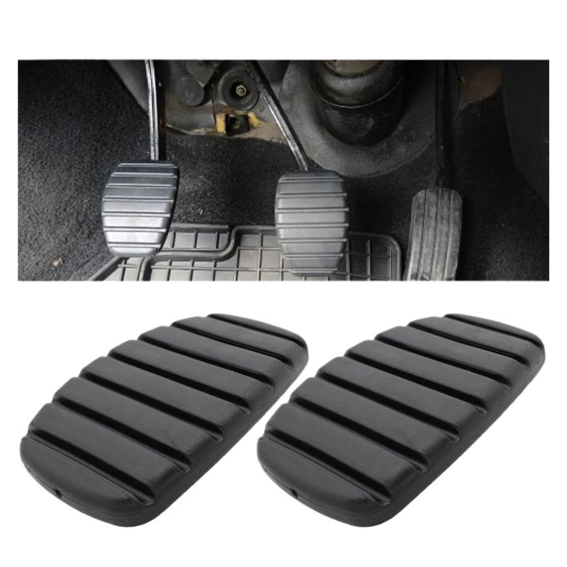 Auto Pedal Abdeckung Für Megane Für Laguna Für Clio Für Kangoo Für Scenic Für Espace Für Modus Für Trafic Für Twingo Auto Kupplung Bremspedal Gummi Pad Abdeckung Pedale Kappen von WTXXGQ