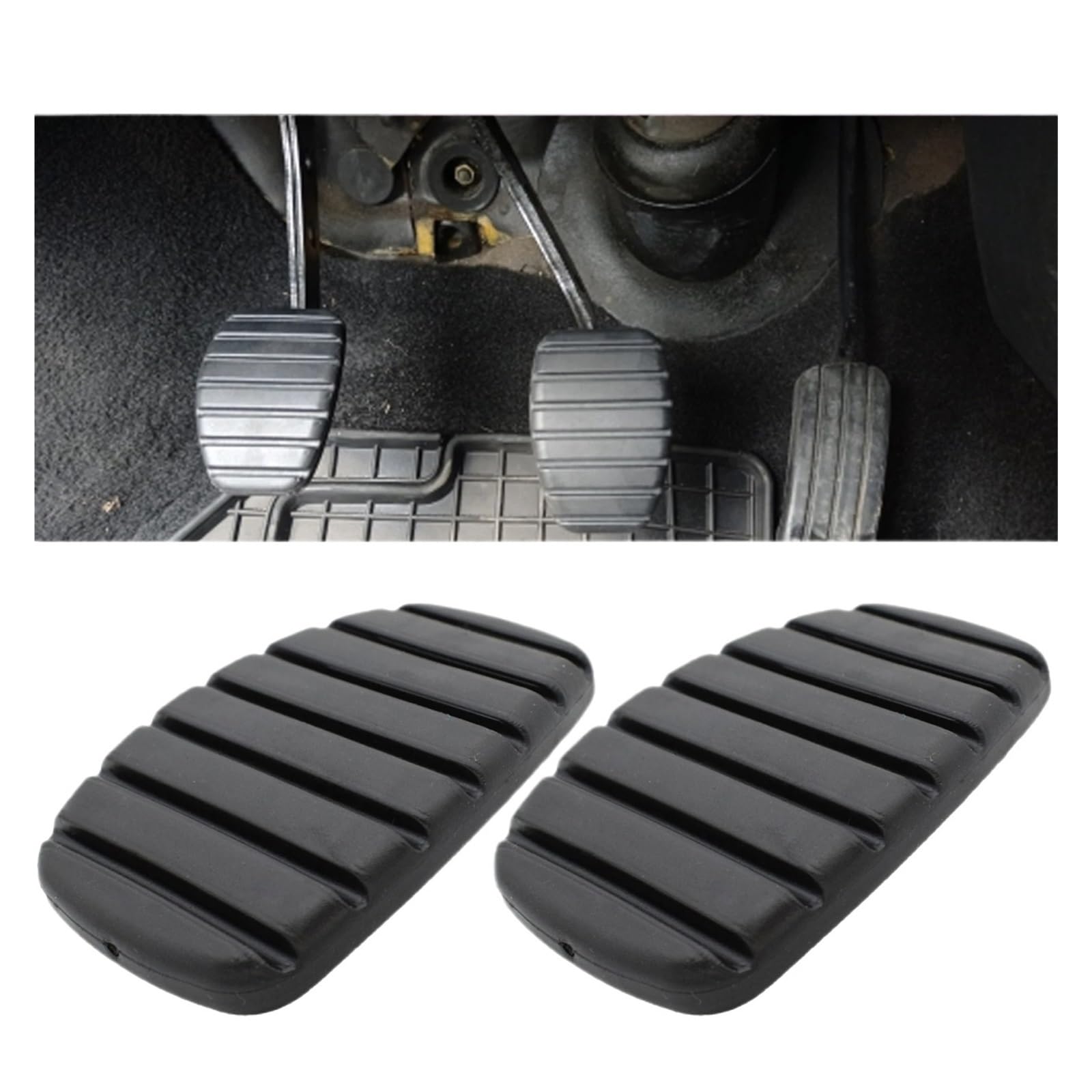 Auto Pedal Abdeckung Für Opel Für Movano Für Vivaro Für Vauxhal Auto Kupplung Bremspedal Gummi Pad Abdeckung Pedale Kappen von WTXXGQ