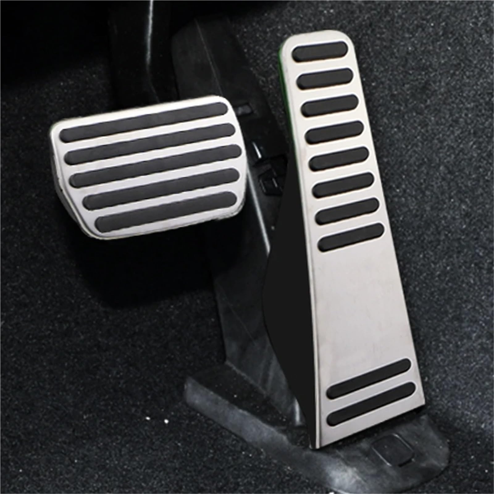 Auto Pedal Abdeckung Für Volvo XC60 XC90 S90 2018 2019 2020 2021 Edelstahl Auto Accelerator Gas Bremspedal Fußstütze Pedal Abdeckung Auto Pedale Pedale Kappen(at 2 Piece) von WTXXGQ