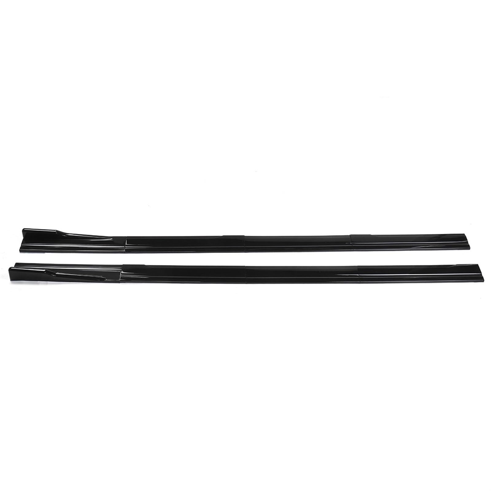 Auto Seitenschweller F32 F33 F36 4-Serie 420i 430i 440i G30 G31 5 Serie 8X 2,2 m Seitenschweller Verlängerung Rocker Splitter Diffusor Winglet Flügel Auto Seitenrock Splitter(Glossy Black) von WTXXGQ