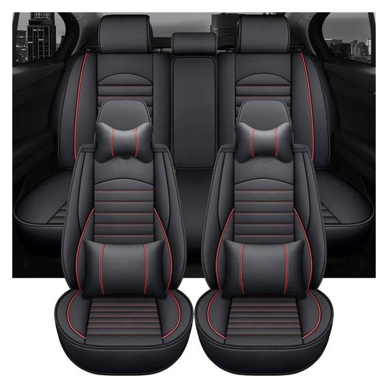 WTXXGQ Autositzbezüge Für Geely Für Geometrie Universal Leder Auto Sitzbezüge Auto Schonbezüge(9 Piece-B) von WTXXGQ