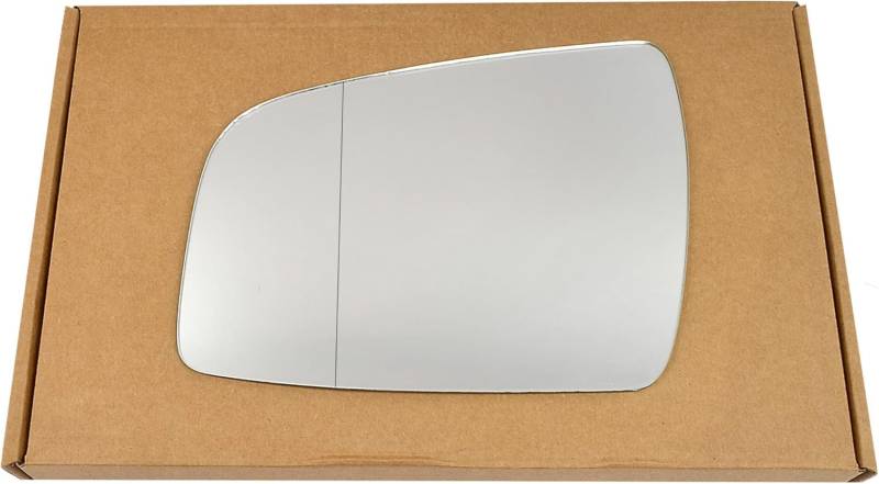 Spiegelglas Ersatz für BMW 1 Series 2011 2012 2013 2014 2015 2016 2017 2018 2019, Asphärisch Rückspiegelglas Außenspiegel Glas mit Trägerplatte Konvex Klar Variant Ersatzspiegelglas,Left von WUDIJING