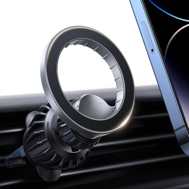 WUDIJING Handyhalterung Auto Lüftung für Smart #1 2023-, Upgraded Stabilere Version Magnet Handyhalter 360° Drehbar für 4-7 Zoll Smartphone,A von WUDIJING