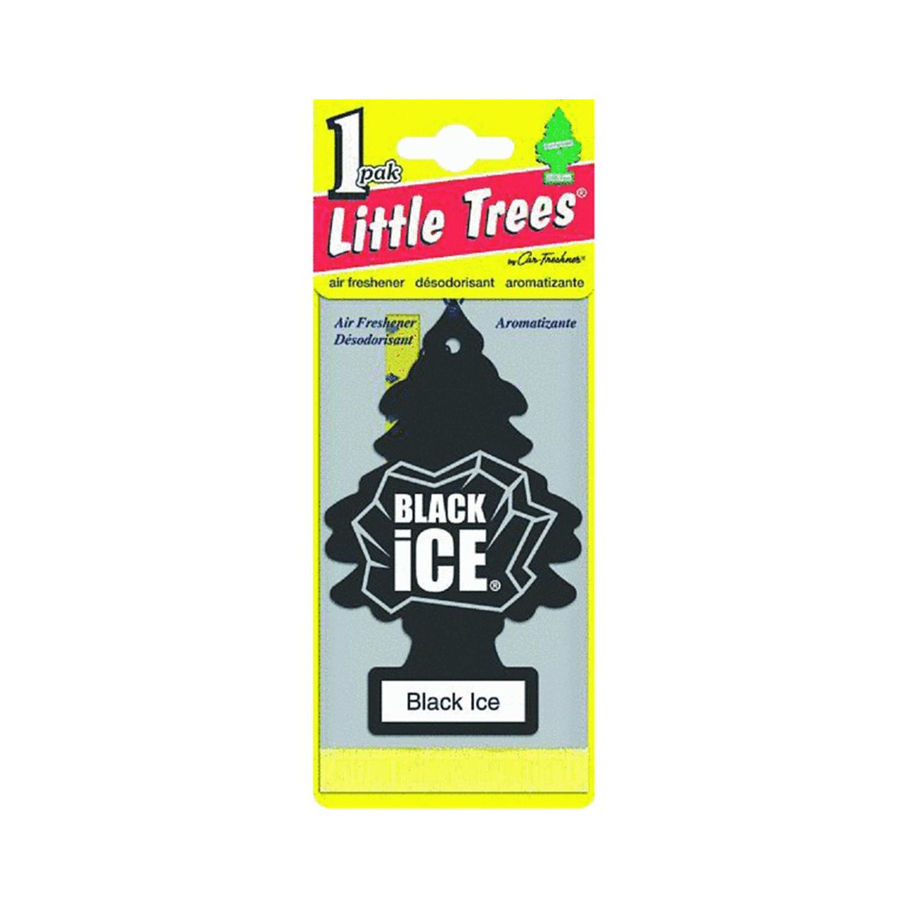 WUNDER-BAUM MTR0004 Lufterfrischer, Black Ice von Little Trees