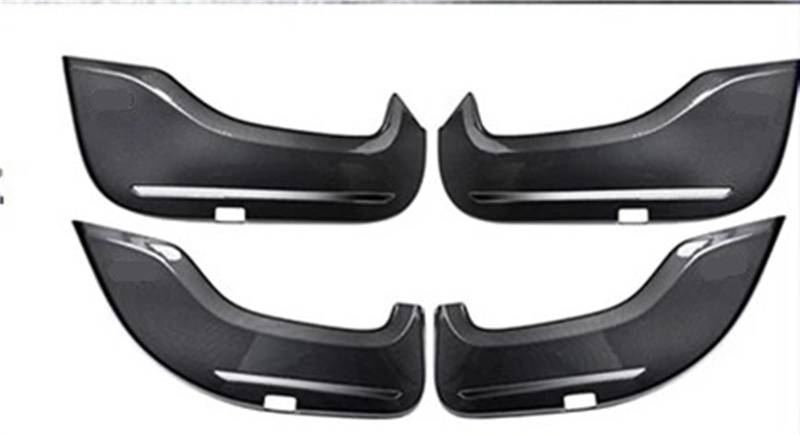 WUPEDI, for Mercedes, for Benz, GLE W167 GLC X253 C-Klasse W205 GLB X247 CLA W117 GLS X167, S-Klasse W223 Autotür-Anti-Kick-Pad-Platte Anti-Kick-Pad für die Innentür(Black C Class W205 15-21) von WUPEDI