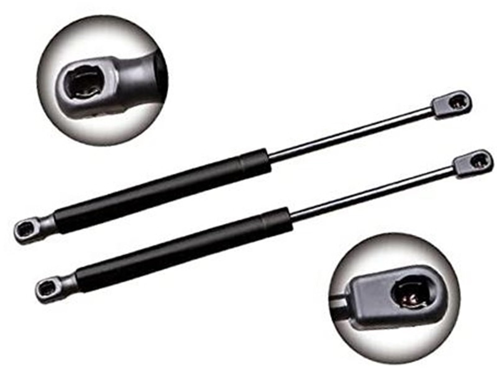 WUPEDI 1 Paar Haubenlift unterstützt vorne links Fahrerseite rechts Beifahrerseite Strebe, for Chevy, for Captiva Sport 2012–2015, for Saturn, for Vue 2008–2010, 10-komprimierte Länge Motorhaubenstütz von WUPEDI