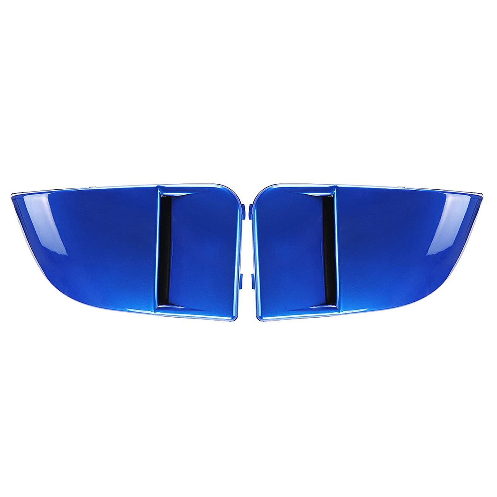 WUPEDI 2 Stück blaue Auto-Frontstoßstange, Nebelscheinwerfer, Kühlergrill-Abdeckung, Grill-Lampenabdeckungen, Stoßstangen-Abdeckung, Zierkappe, for Subaru, for Impreza STI WRX 2004–2005 Ersatz für Neb von WUPEDI