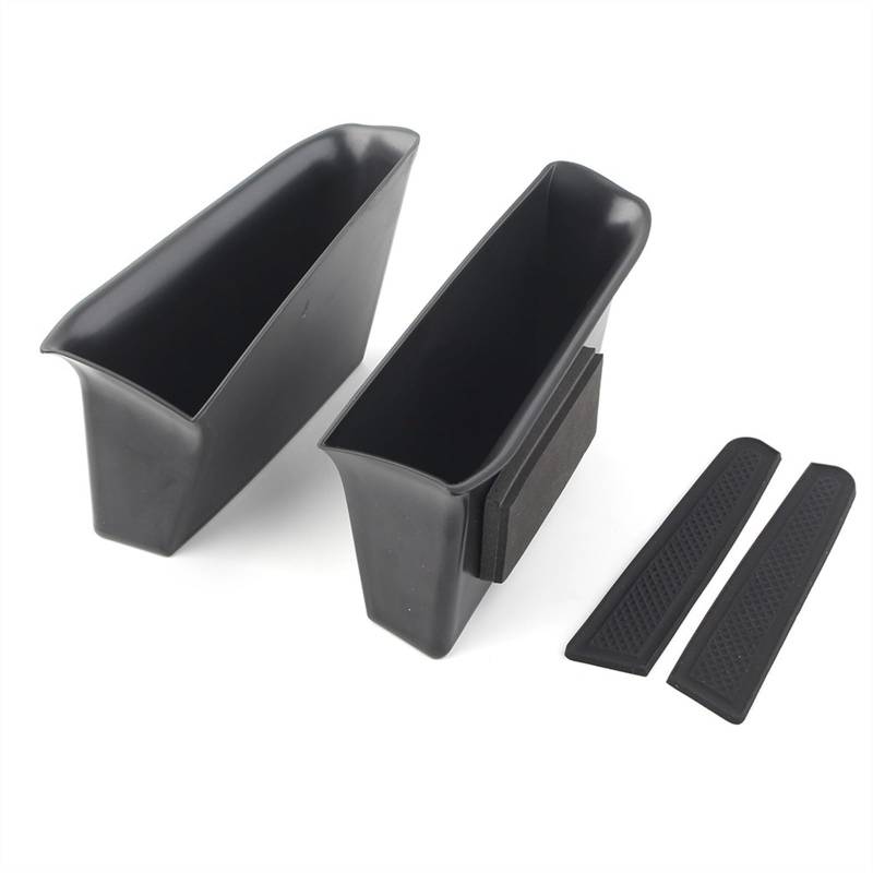 WUPEDI 2-teiliges Auto-Vordertürgriff-Armlehnen-Aufbewahrungsbox-Behälter-Set, for Volkswagen, for VW, for Tiguan, 2010–2015 Seitliche Aufbewahrungsbox für die Autotür von WUPEDI