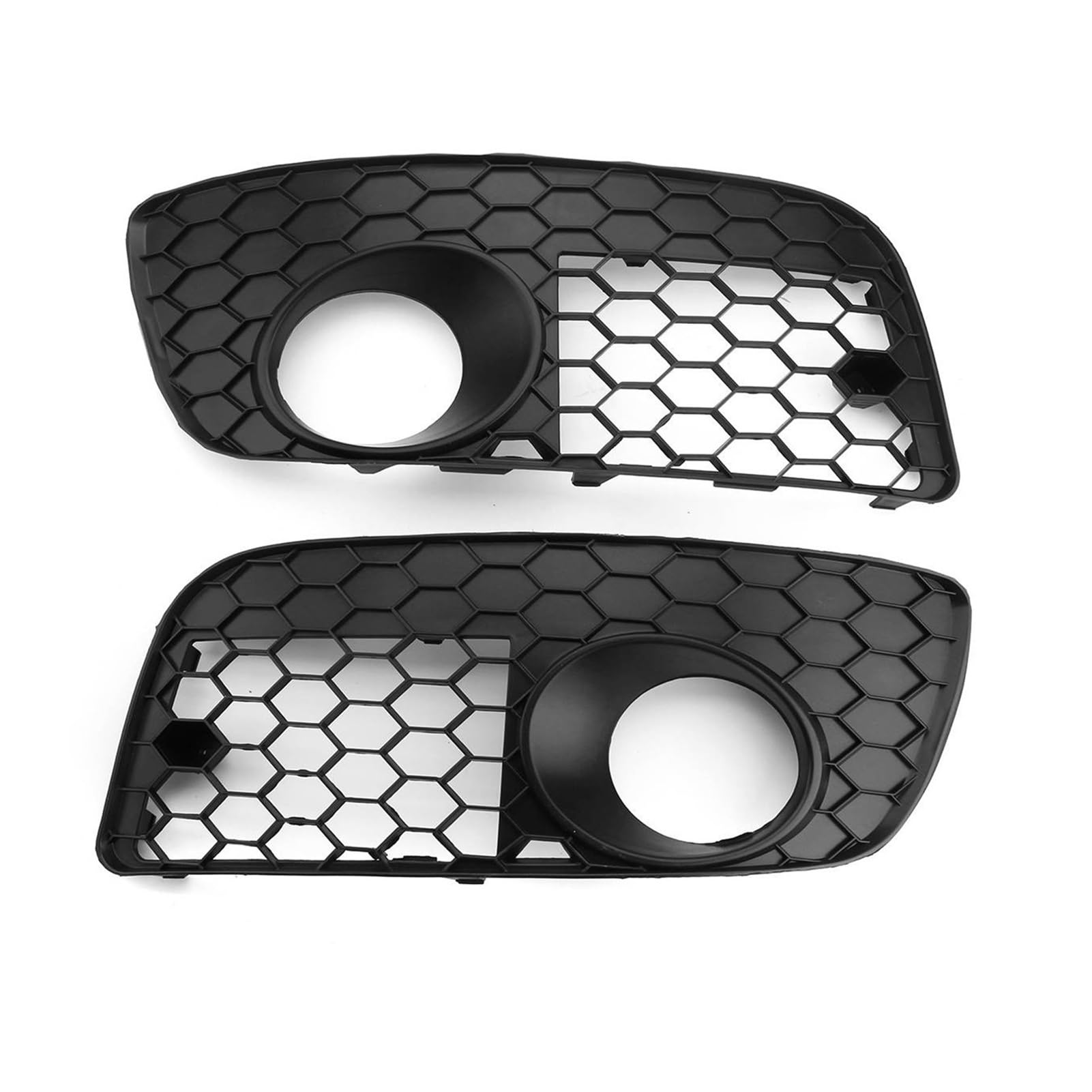 WUPEDI 2X Auto-Frontstoßstange-Nebelscheinwerfer-Kühlergrill, Bienenwaben-Hex-Nebelscheinwerfer-Kühlergrill, for VW, for Jetta, for MK5 GTI GLI 2006-2009 Ersatz für Nebelscheinwerfergrill von WUPEDI