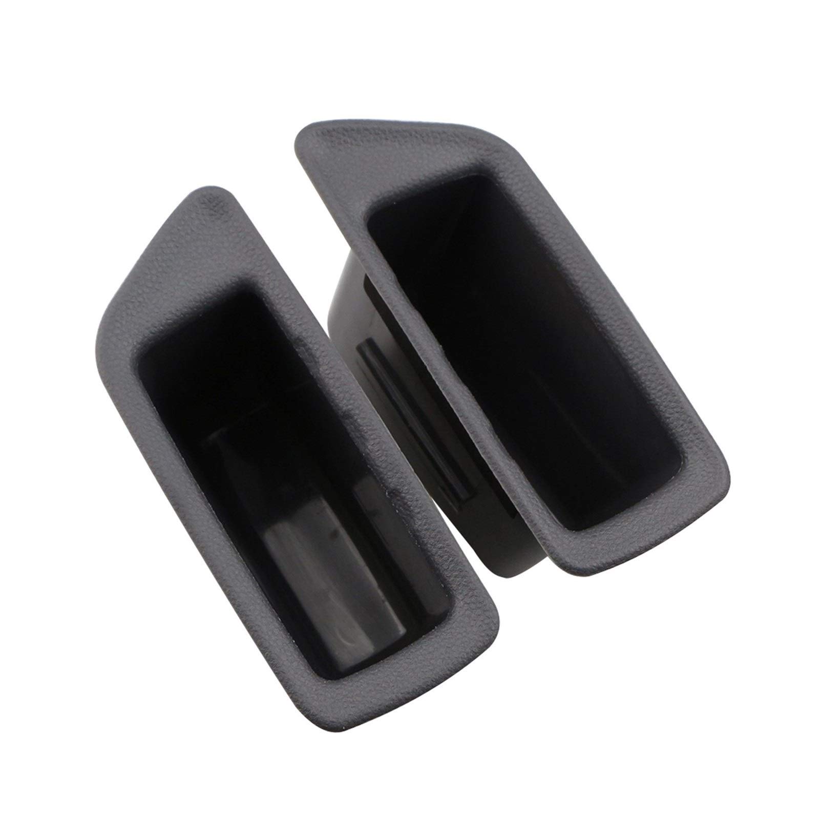 WUPEDI 2pcs ABS Car Inner Door Armrest Front Storage Box, for Ford, for Ecosport, 2018 2019 Accessories Container Case Seitliche Aufbewahrungsbox für die Autotür von WUPEDI