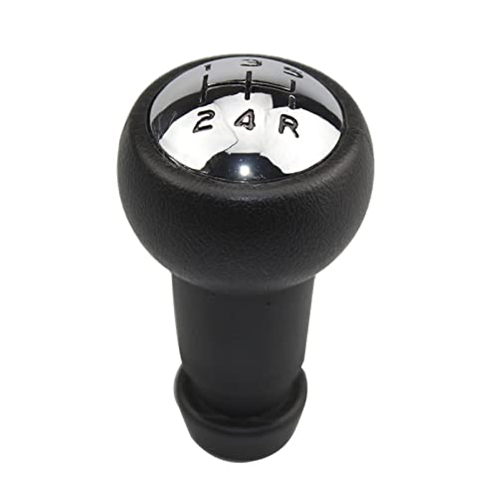 WUPEDI 5-Gang-Auto-Schaltknauf, Schaltknauf-Stifthebel-Stick-Adapter, for Citroen, C2 C3 C5 C4L, for Peugeot, 206 306 307 308 406 605 Auto-Schaltknäufe(Black Gear Knob) von WUPEDI