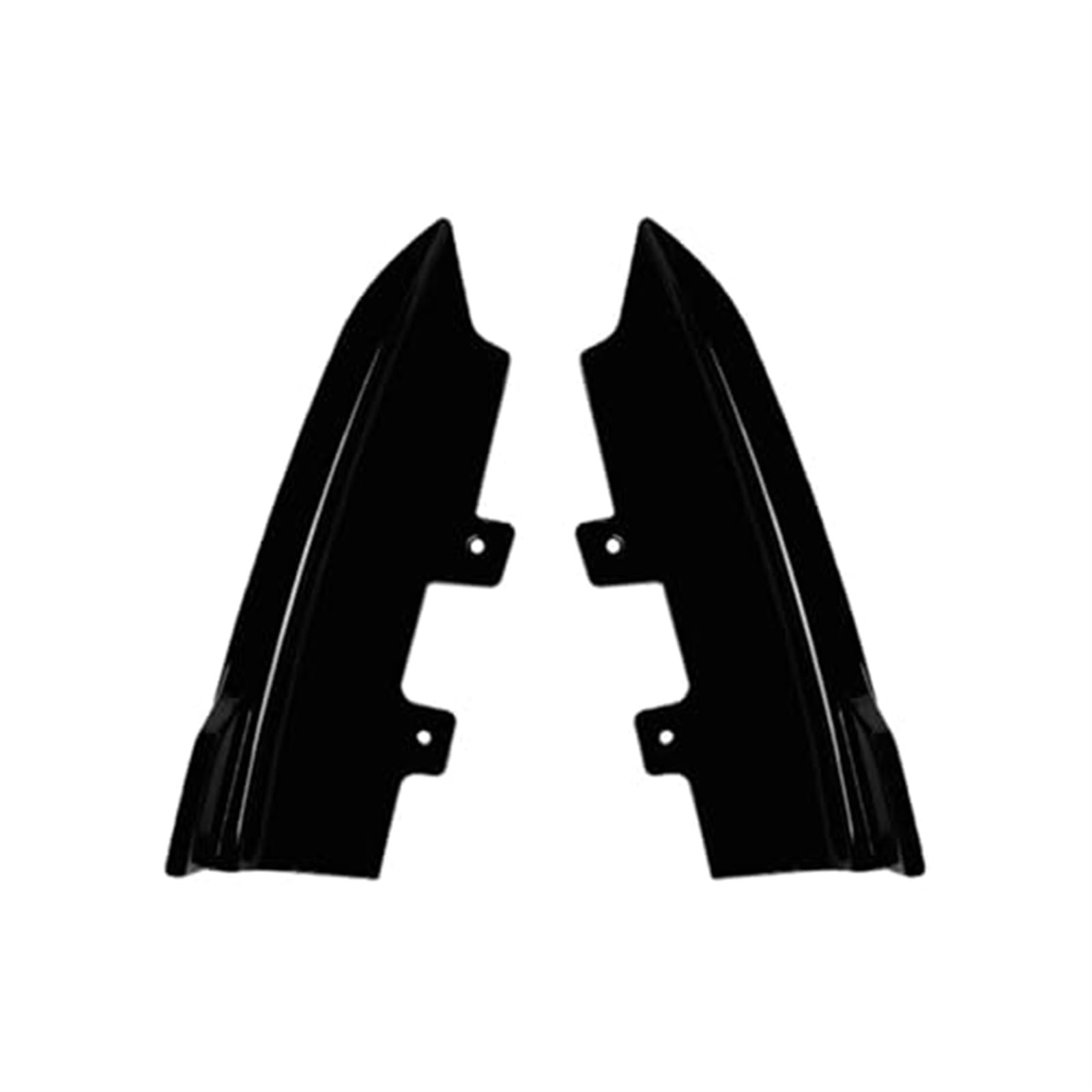 WUPEDI Auto Heckspoiler, for, for 2er F22 F23 2015-2019 Heckspoiler Seitenspoiler Carbonfaser-Optik/Schwarz Hochglanz Unterer Splitter Aerodynamischer Spoiler(Glossy Black) von WUPEDI