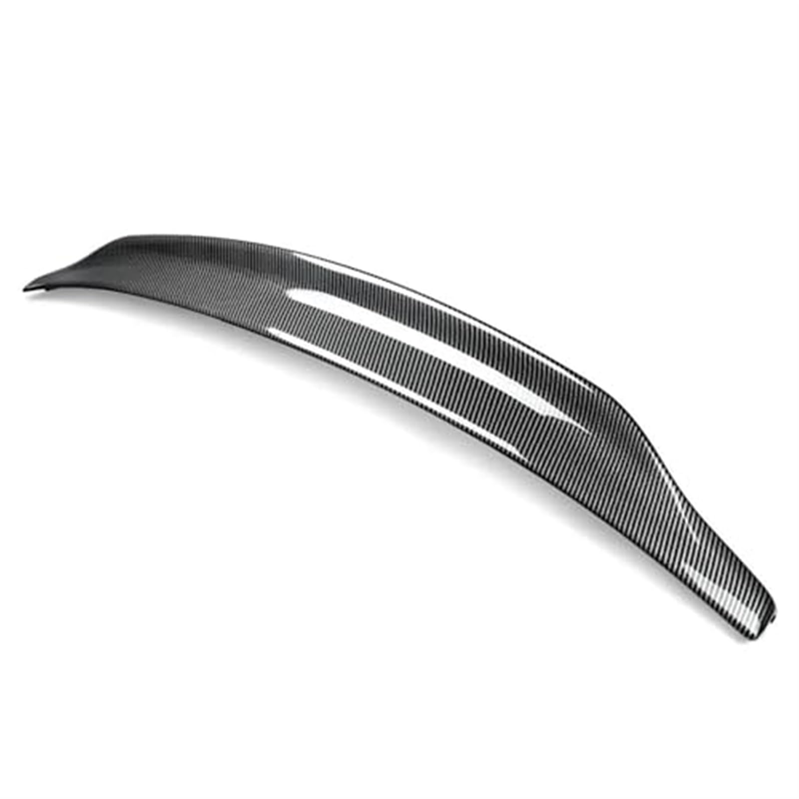 WUPEDI Auto-Heckspoiler, for, for A5 B8 B8.5, for Base, for Coupé 2007-2016 Hochglanz-Heckspoilerflügel-Zubehörspoiler Aerodynamischer Spoiler(Carbon Look Black) von WUPEDI