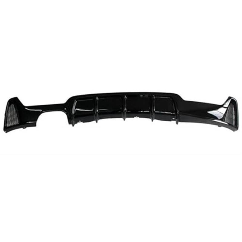 WUPEDI Auto Heckspoiler Heckspoilerlippe, for, for 4er F32 F33 F36 435i 2014-2020 Fiber Spoiler Kit Heckklappe Heckspoilerlippe Aerodynamischer Spoiler(Glossy Black) von WUPEDI