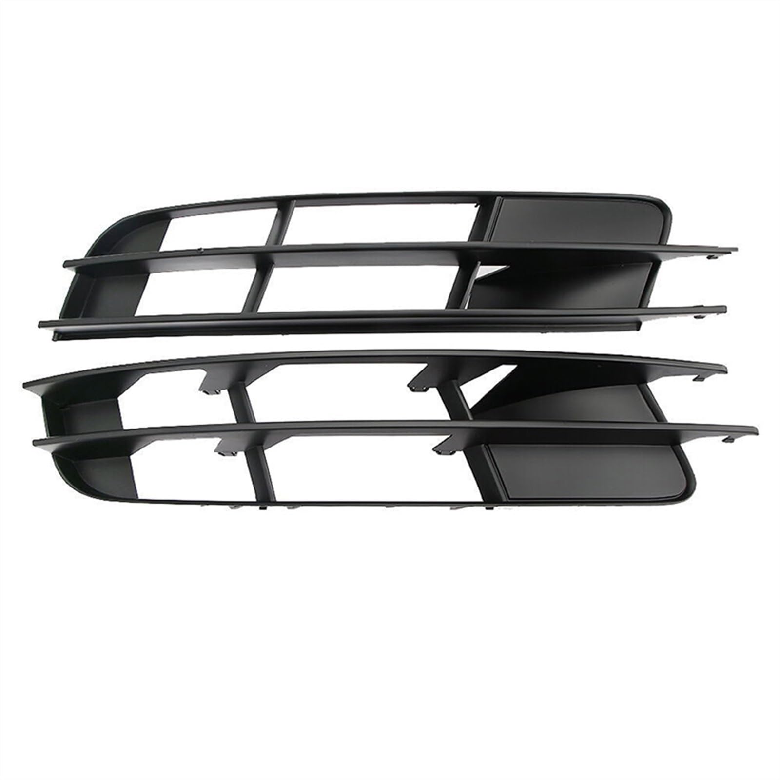 WUPEDI Auto Links Rechts Vorne Stoßstange Nebel Licht Kühlergrill Grill Abdeckung, for Audi, for Q7 2006 2007 2008 2009 4L0807681 4L0807682 Ersatz für Nebelscheinwerfergrill von WUPEDI