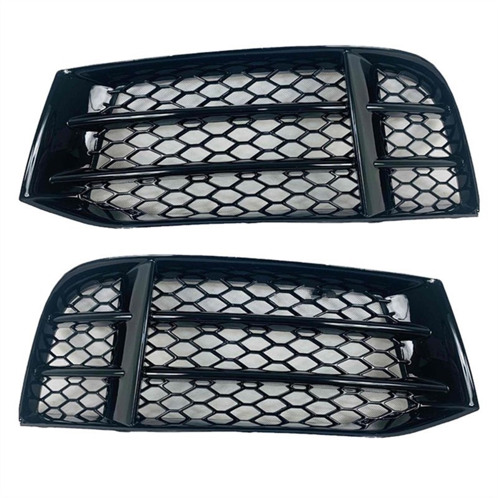 WUPEDI Auto Links rechts vorne Stoßstange Wabengitter Nebelscheinwerfer Grill Grillabdeckung, for Audi, for RS5 B8.5 2013 2014 2015 2016 Ersatz für Nebelscheinwerfergrill von WUPEDI