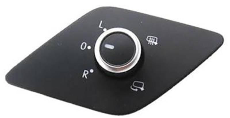 WUPEDI Auto-Rückspiegelschalter, for Jetta, MK6 2011 2012 2013 2014 16B959565A Außenspiegelschalter Elektrischer Rückspiegelschalter von WUPEDI