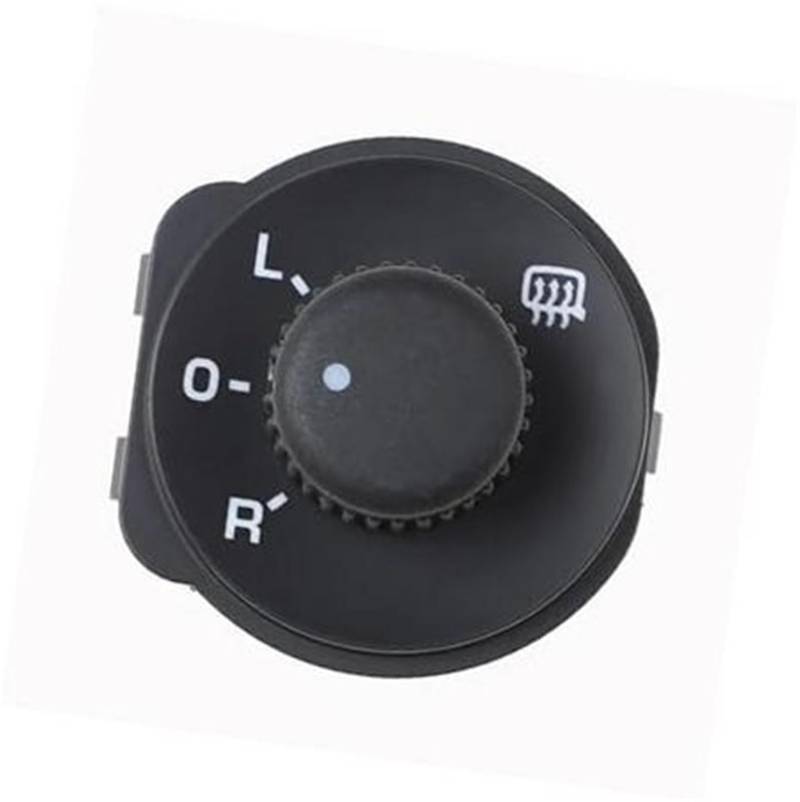 WUPEDI Auto-Rückspiegelschalter, for Skoda, for Octavia, 2004–2013 1Z1959565A 1ZD959565A Einstellschalter Rückspiegel-Bedienknopf Elektrischer Rückspiegelschalter(Black 1Z1959565A) von WUPEDI