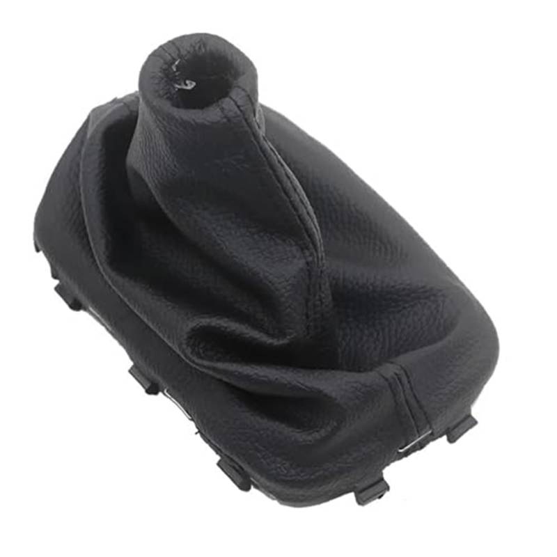 WUPEDI Automatischer at-Schaltknauf, Kofferraumabdeckung, Gamasche, Schalthebel, Griff, for Kia, Forte Koup 2009–2013, 846401M500WK Auto-Schaltknäufe(Black Gear Boot) von WUPEDI