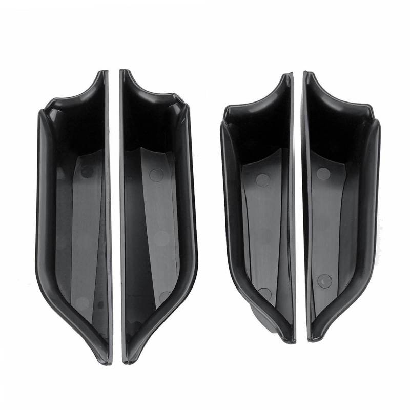 WUPEDI Car Inner Inside Front Door Handle Armrests Storage Box Case ABS Tray Holder, for, for Mini, Cooper F55 F56 Car Styling Seitliche Aufbewahrungsbox für die Autotür(for F55 4Pcs) von WUPEDI