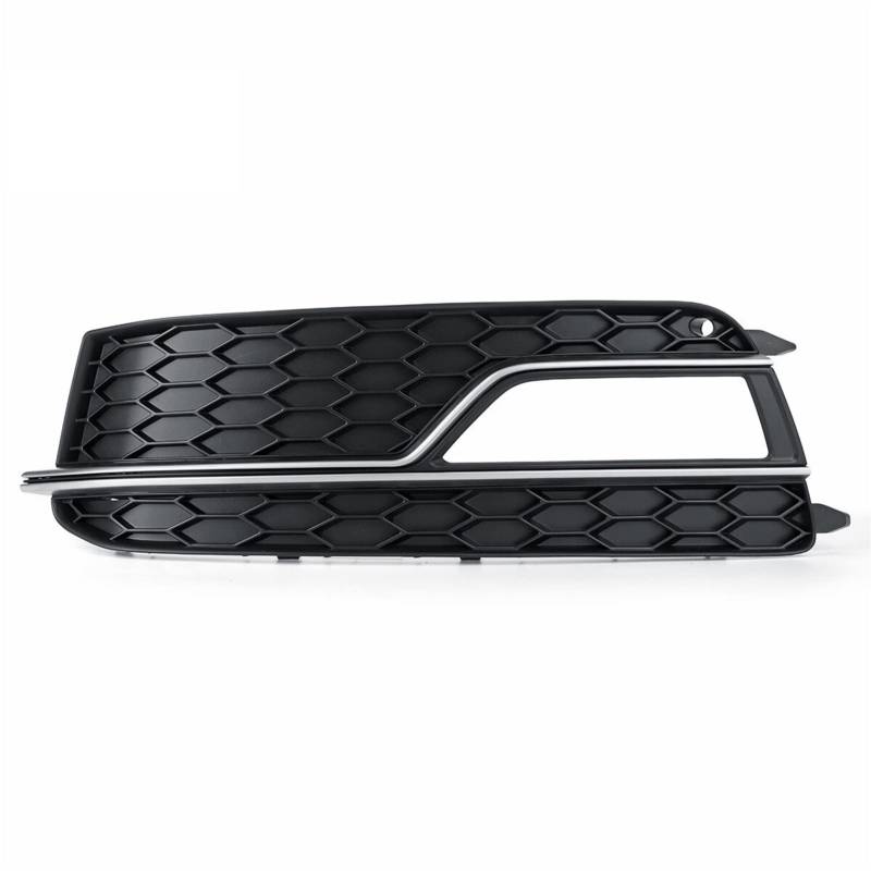 WUPEDI Chrom-Autoscooter-Nebelscheinwerfer-Gitter-Grill-Lampenabdeckung, for Audi, for A5 for S5 2013–2016 8T0807681 8T0807682K Ersatz für Nebelscheinwerfergrill(Left) von WUPEDI