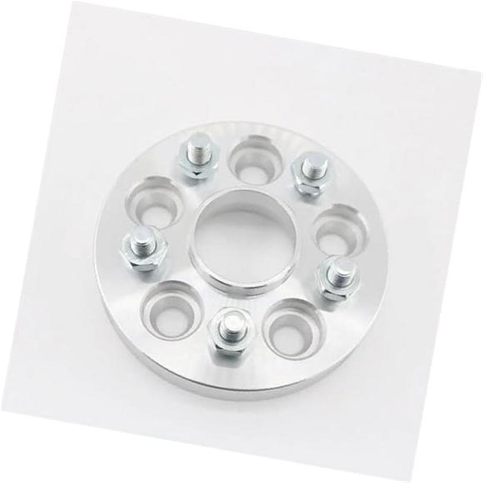 WUPEDI Distanzscheiben, 2 Stück, Spurverbreiterungsadapter, Aluminium, PCD 5 x 100, CB 57,1, Dicke 38 mm/44 mm, Bolzen 12 x 1,5 Adapter für nabenzentrische Spurverbreiterungen(Black 44mm) von WUPEDI