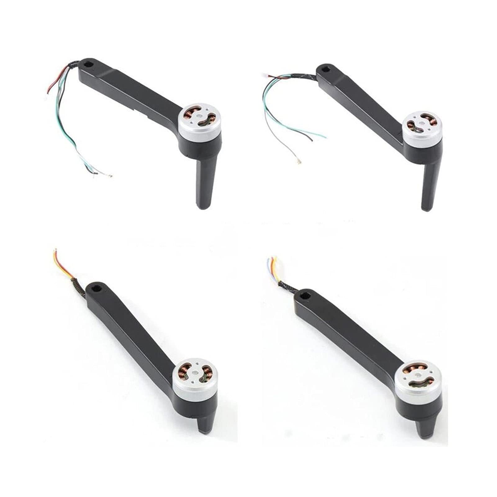 WUPEDI Ersatzteile Arm mit Motor Motor Ersatz Zubehör, for C-Fly Faith 2 RC Drone Quadcopter Motorreparaturarm(4pcs) von WUPEDI