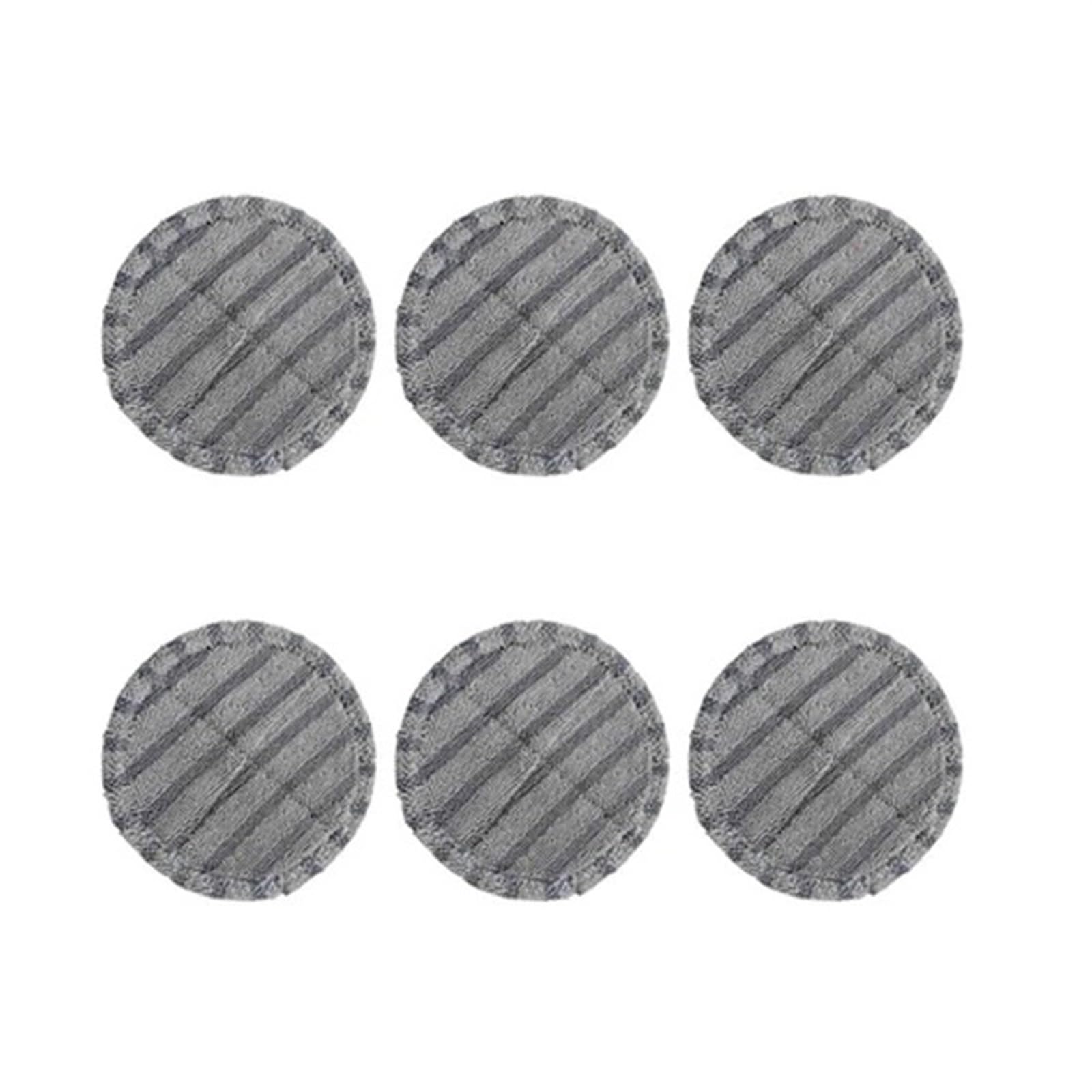 WUPEDI Gestreifte Wischtücher, for Dyson, for V7 V8 V10 V11 Staubsauger, nass-trocken, elektrisch, motorisierte Bodenbürste, Wischpad, Ersatzteile Wischroboter Reinigungspad(6pcs) von WUPEDI