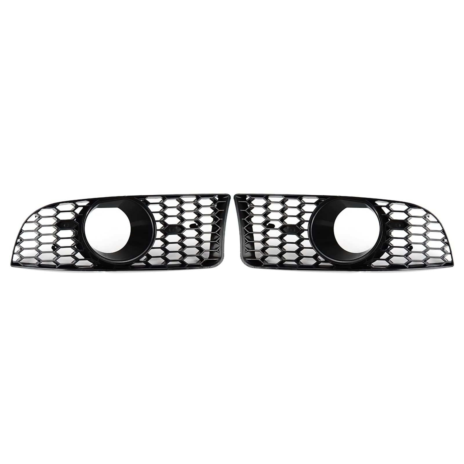 WUPEDI Honeycomb Hex Auto Frontstoßstange Nebelscheinwerfer Surround Grill Schutz, for, for E90 E91 E92 E93 2004-2012 Nebelscheinwerfer Kühlergrill Abdeckung Trim Ersatz für Nebelscheinwerfergrill(A) von WUPEDI