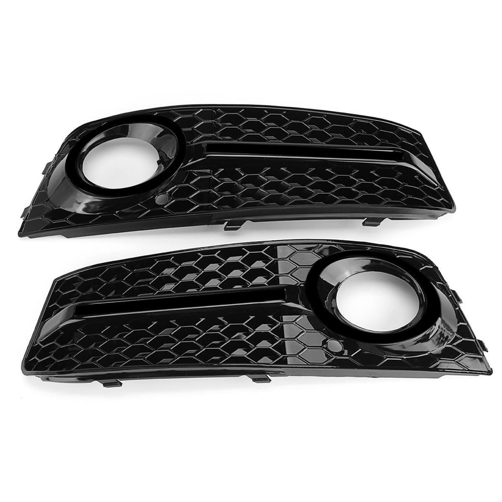 WUPEDI Links Rechts Auto Nebelscheinwerfer Grill Abdeckung, for Audi, for A4 B8 2009-2011 Auto Front Stoßstange Nebel Licht Lampe Grills Abdeckung Ersatz für Nebelscheinwerfergrill von WUPEDI