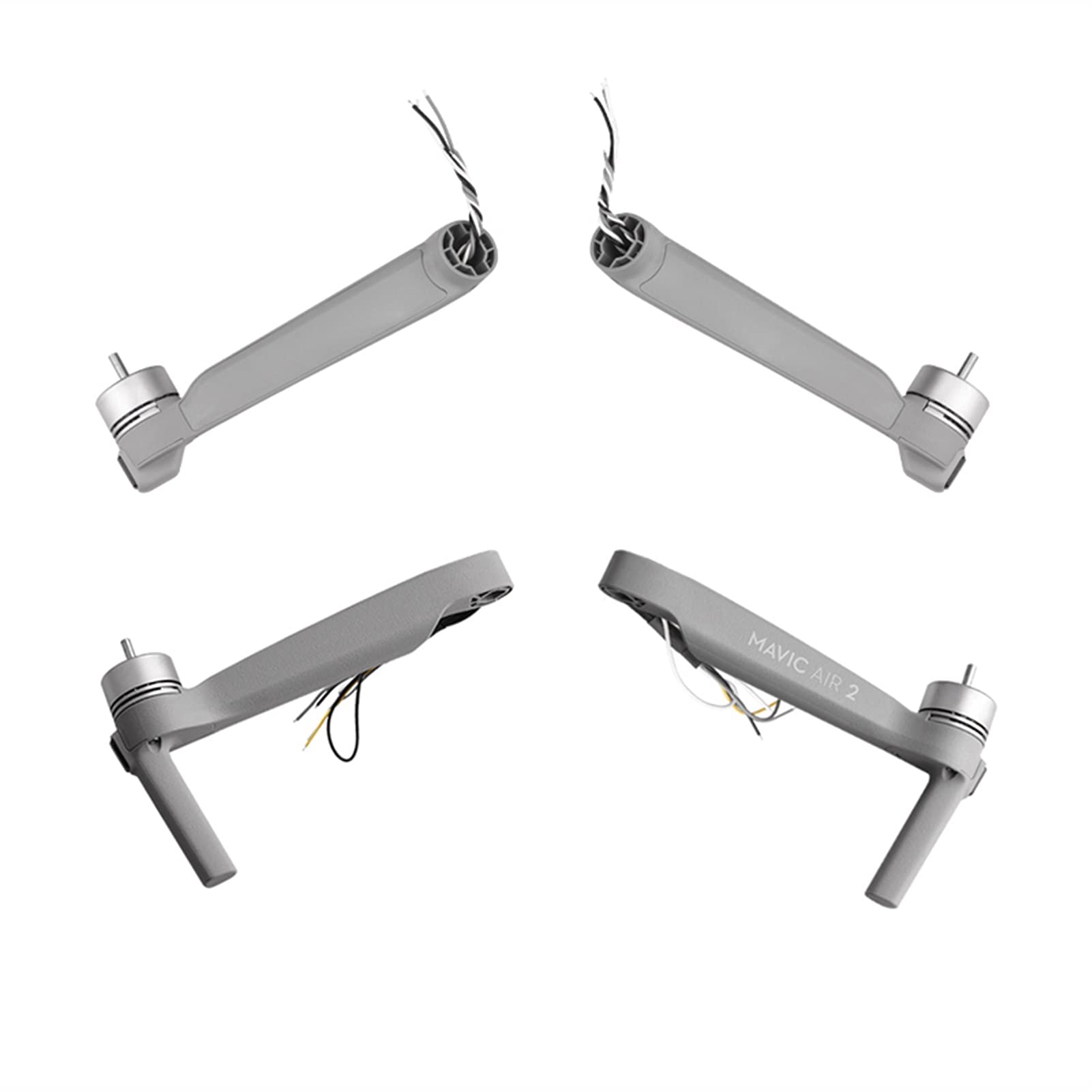 WUPEDI Links Rechts Vorne Hinten Motor Arm Reparatur Teile Arme Ersatz Ersatz Ersatz Zubehör, for Mavic, Air 2 Drone Motorreparaturarm(4 in 1) von WUPEDI