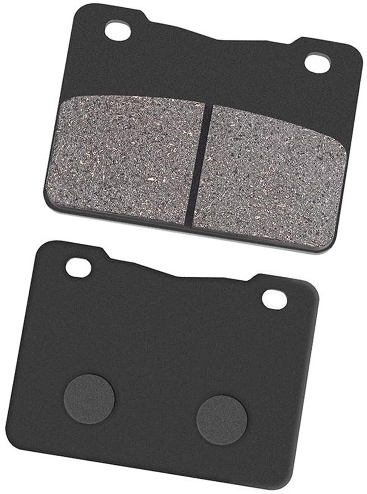 WUPEDI Motorrad Bremsbeläge Vorne Hinten, for SYM, Max, for SYM, 400i 400 ich Motorrad-Scheibenbremsbeläge(Black 1 Pair) von WUPEDI