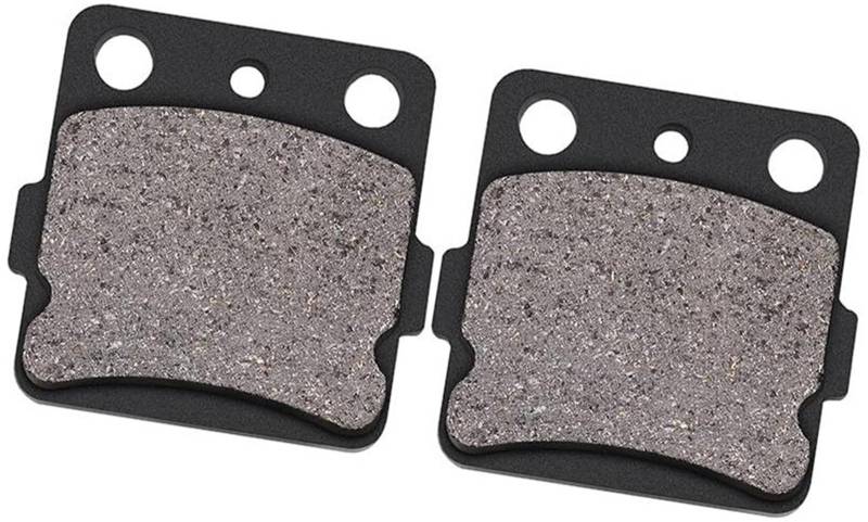 WUPEDI Motorrad-Bremsbeläge vorne und hinten, for Arctic Cat, 400 DVX 2x4 Sport 2004–2008, 400 DVX TS Sport 2006–2007 Motorrad-Scheibenbremsbeläge(Black 1 Pair Front) von WUPEDI