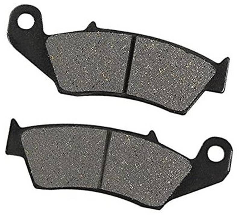 WUPEDI Motorrad-Bremsbeläge vorne und hinten, for Gas-Gas SM Halley 450 Trail Halley 125 425 Pampera 450 EC MX 125 200 250 Motorrad-Scheibenbremsbeläge(Black 1 Pair Front) von WUPEDI