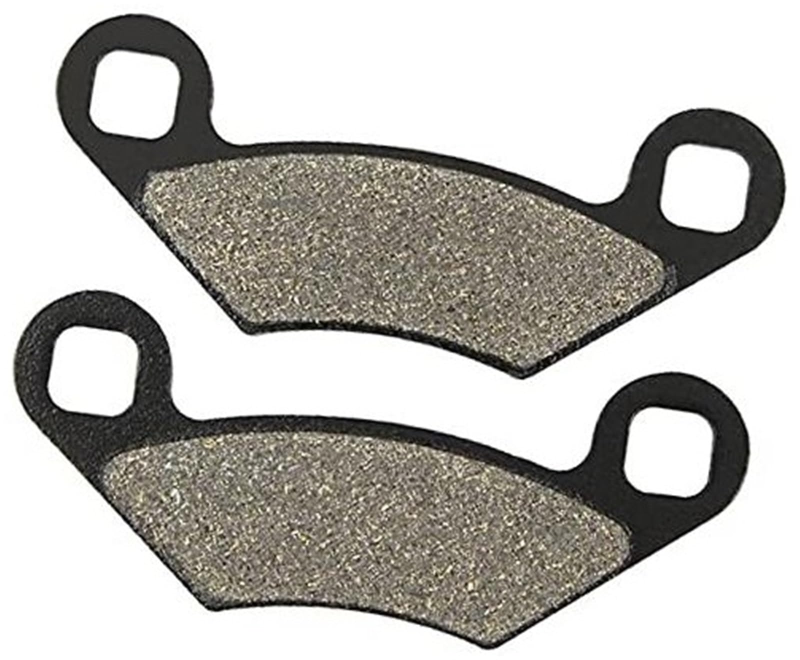 WUPEDI Motorrad-Bremsbeläge vorne und hinten, for Polar 400 500 800 Sportsman HO EFI 800 Sportsman, Forsttraktor FA159 Motorrad-Scheibenbremsbeläge(Black 1 Pairs Rear) von WUPEDI