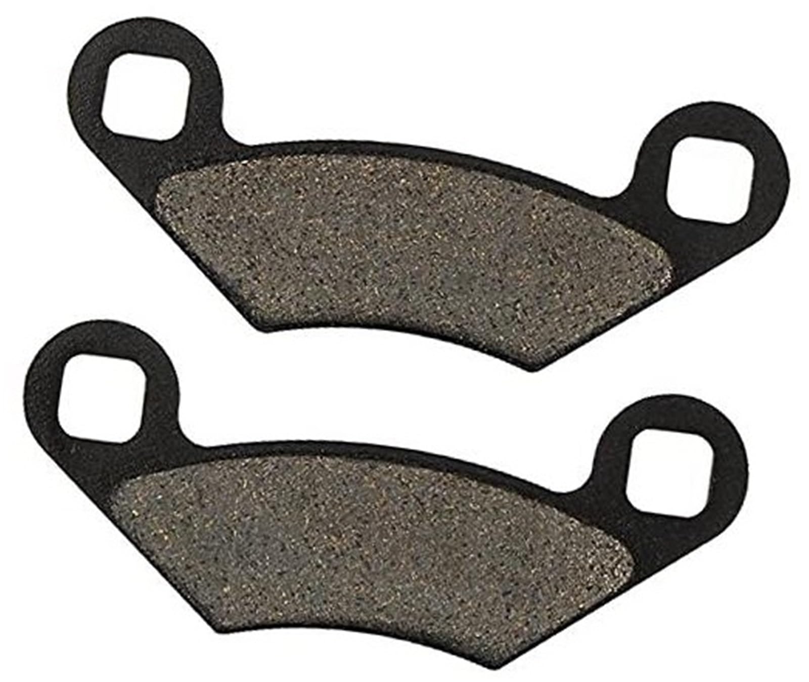 WUPEDI Motorrad Bremsbeläge vorne und hinten, for Polaris, 325 500, for Magnum, 250 400 Trail Blazer 330 Trail Boss 400 FA159 FA270 Motorrad-Scheibenbremsbeläge(Black 1 Pair Front) von WUPEDI