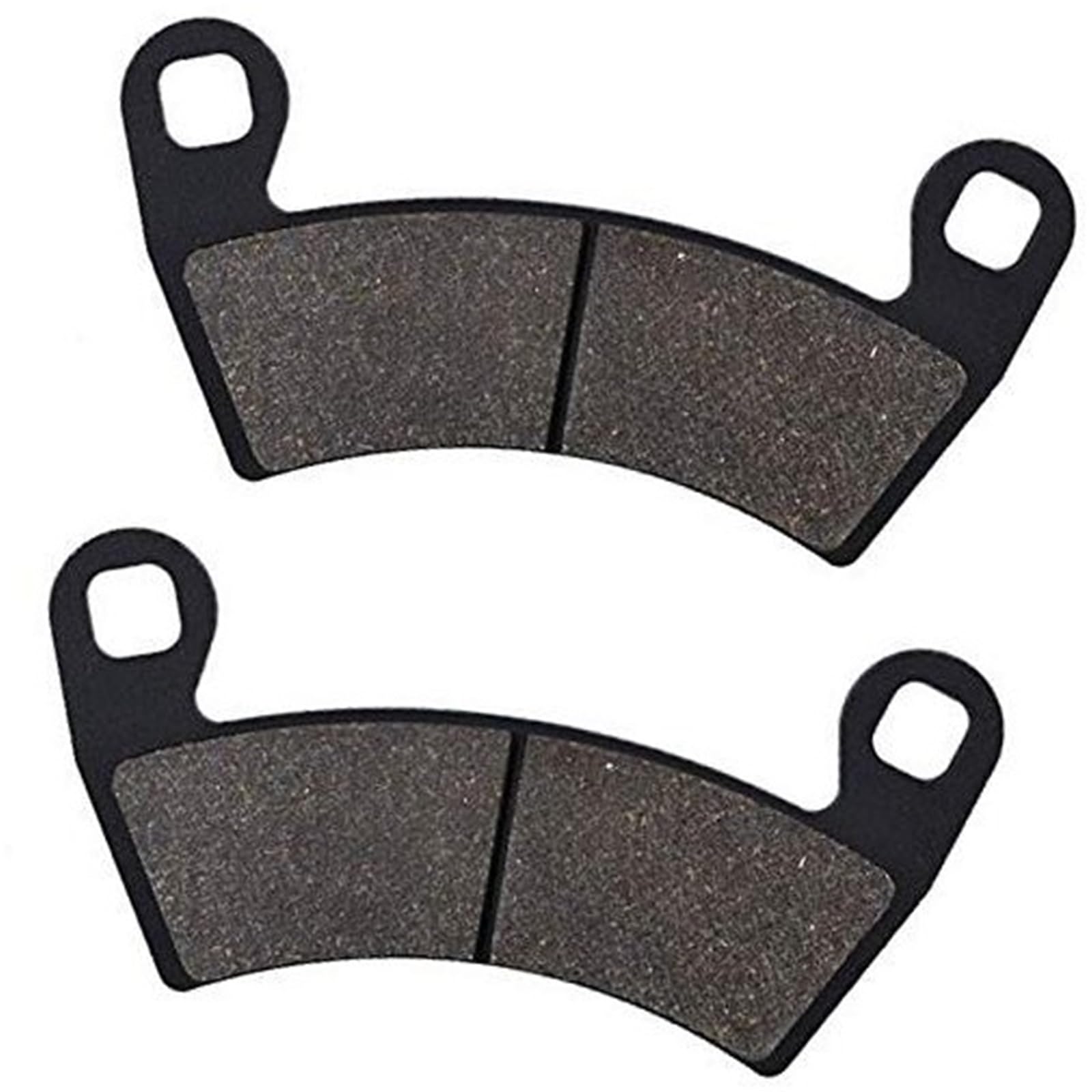 WUPEDI Motorrad-Bremsbeläge vorne und hinten, for Polaris, RZR 1000 RZR1000 XP 2014 Motorrad-Scheibenbremsbeläge(Black 1 Pair 452) von WUPEDI