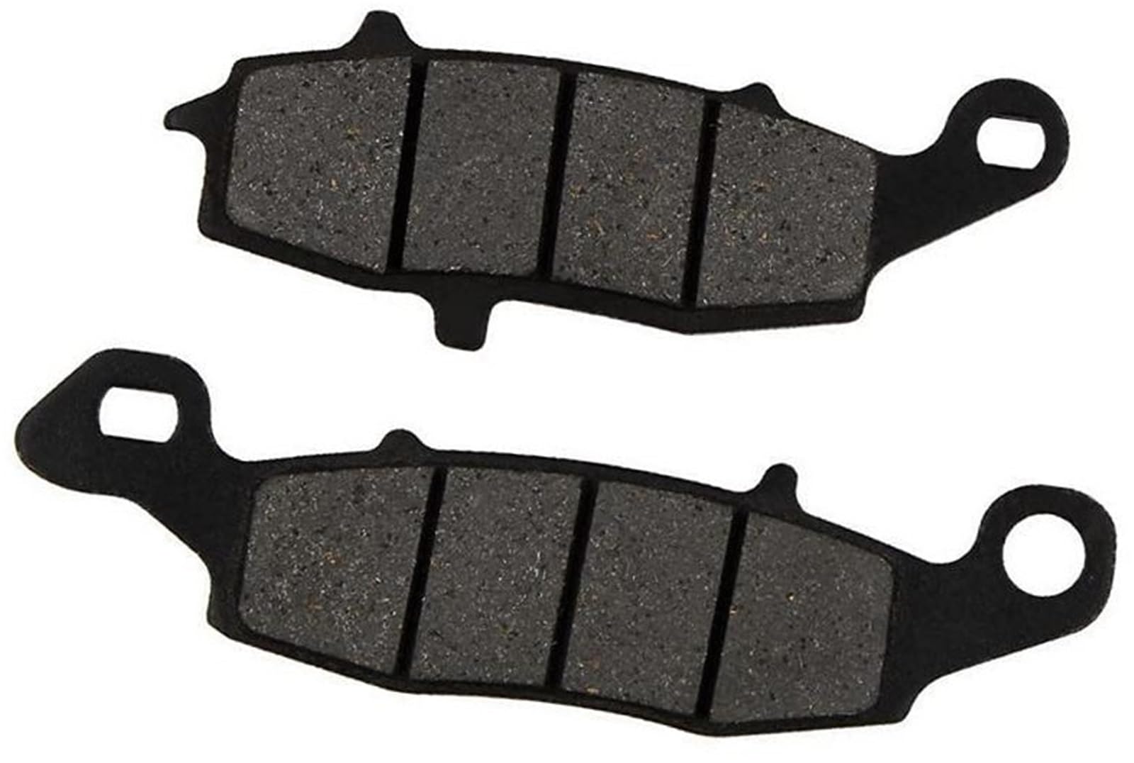 WUPEDI Motorrad-Bremsbeläge vorne und hinten, for VL1500 Intruder VL1500 C90 C90T Boulevard 2005–2010 FA229 FA231 Motorrad-Scheibenbremsbeläge(Black 1 Pair Front Right) von WUPEDI