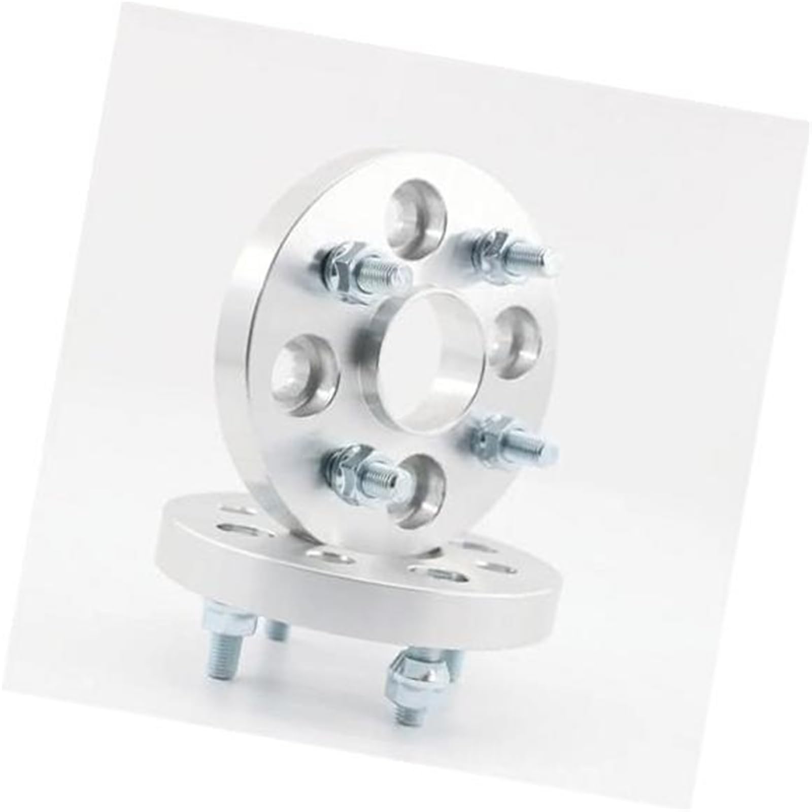 WUPEDI Naben-Spurverbreiterungen, 2 Stück, Distanzscheiben-Adapter, Aluminium, PCD 4 x 100, CB 57,1, Dicke 25 mm/32 mm, Bolzen 12 x 1,5 Adapter für nabenzentrische Spurverbreiterungen(Black 32mm) von WUPEDI