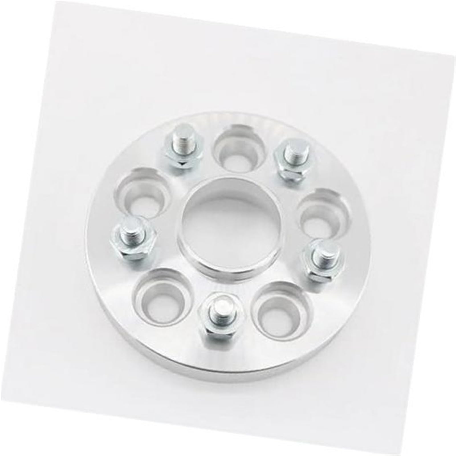 WUPEDI Naben-Spurverbreiterungen, 2 Stück, Distanzscheiben-Adapter, Aluminium, PCD 5 x 100, CB 57,1, Dicke 38 mm/44 mm, Bolzen 12 x 1,5 Adapter für nabenzentrische Spurverbreiterungen(Black 44mm) von WUPEDI