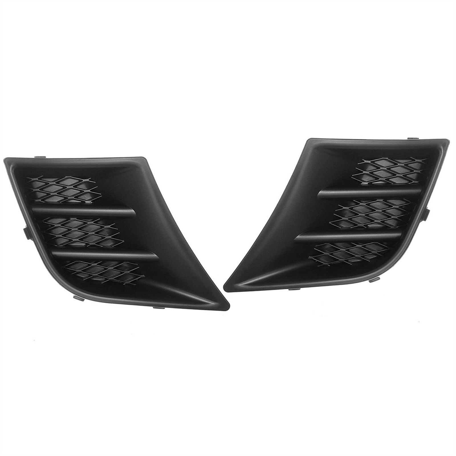 WUPEDI Paar Auto-Frontstoßstange, Nebelscheinwerfer-Grill, for Peugeot 107 2009 2010 2011 2012, Nebelscheinwerfer-Abdeckung, Lampenhauben Ersatz für Nebelscheinwerfergrill(A Pair) von WUPEDI