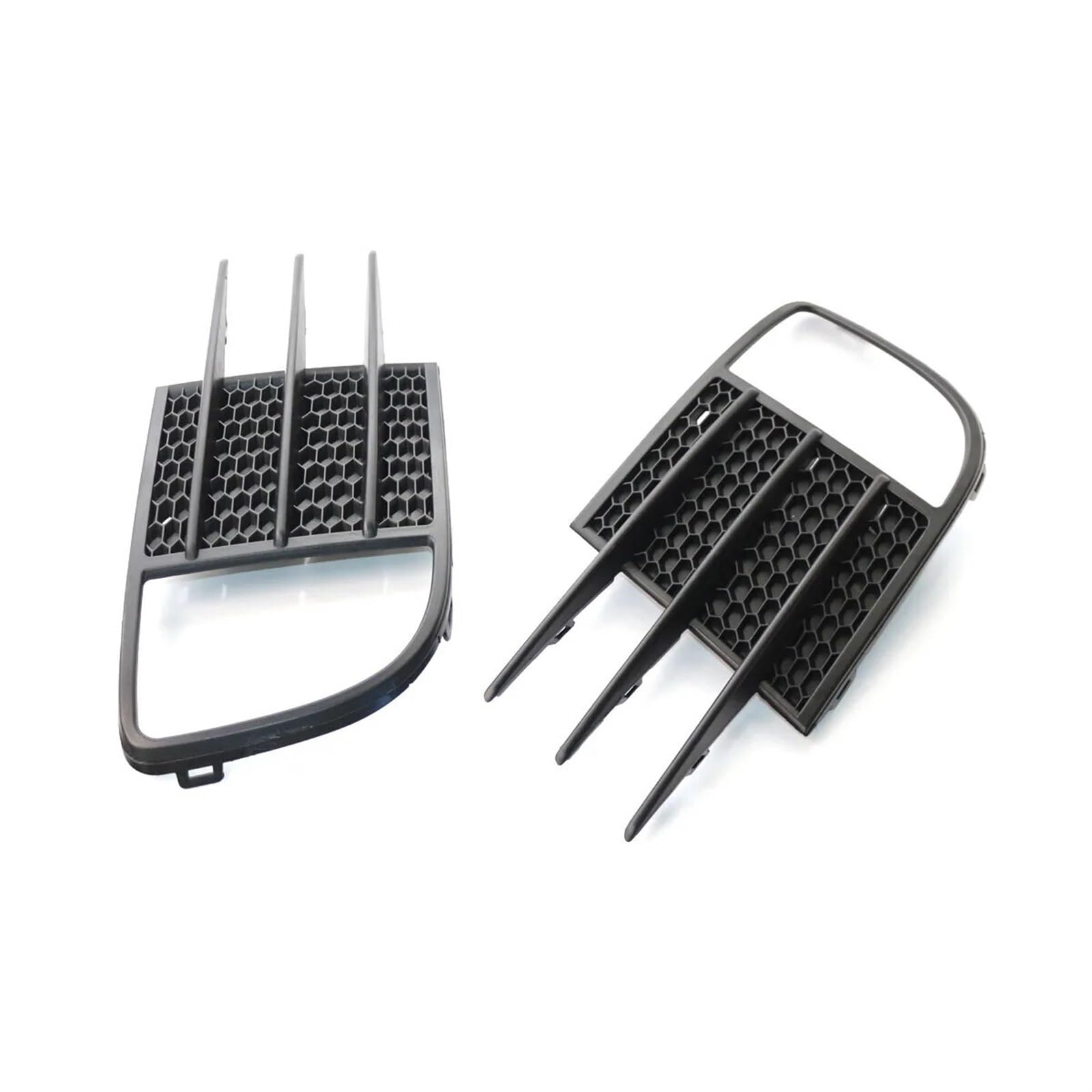 WUPEDI Paar Links Rechts Auto Nebelscheinwerfer Licht Schatten Kühlergrill Grills Hauben Wind Abdeckung Trim, for VW, for Golf, for 6 MK6 VI GTI GTD 2009-2013 Ersatz für Nebelscheinwerfergrill von WUPEDI