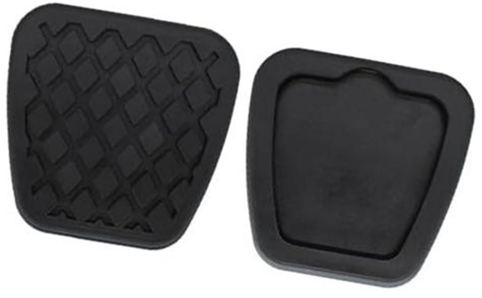 WUPEDI Pedalauflage, for Civic, for Accord, for CRV, for Element Brake Rubber 2-teiliger Bremskupplungs-Fußpedalabdeckungssatz Auto-Kupplungspedal von WUPEDI