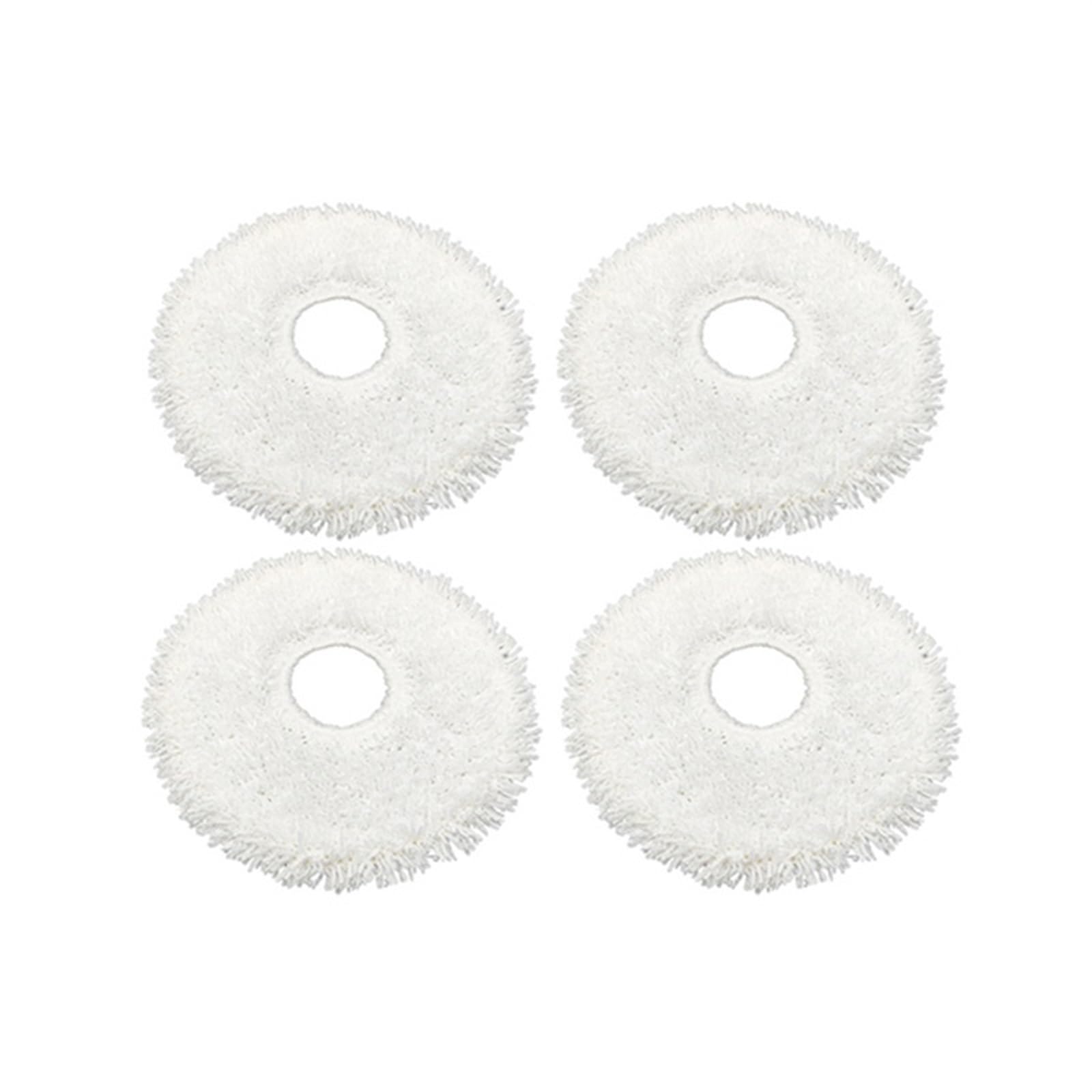 WUPEDI Waschbares Wischtuch, for Ecovacs, for Deebot X1 Turbo/X1 Omni Staubsauger, Kehrroboter, Ersatzzubehör, Ersatzteile Wischroboter Reinigungspad(4pcs) von WUPEDI