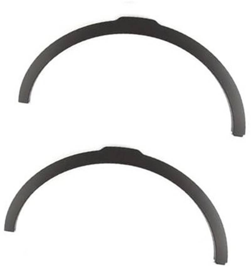 WUPEDI for Rover, Evoque 2012–2017, Auto-Vorderradlaufform, Kotflügelverbreiterungen, Radlaufverkleidung Rad-Augenbrauenschutz(1 Pair) von WUPEDI