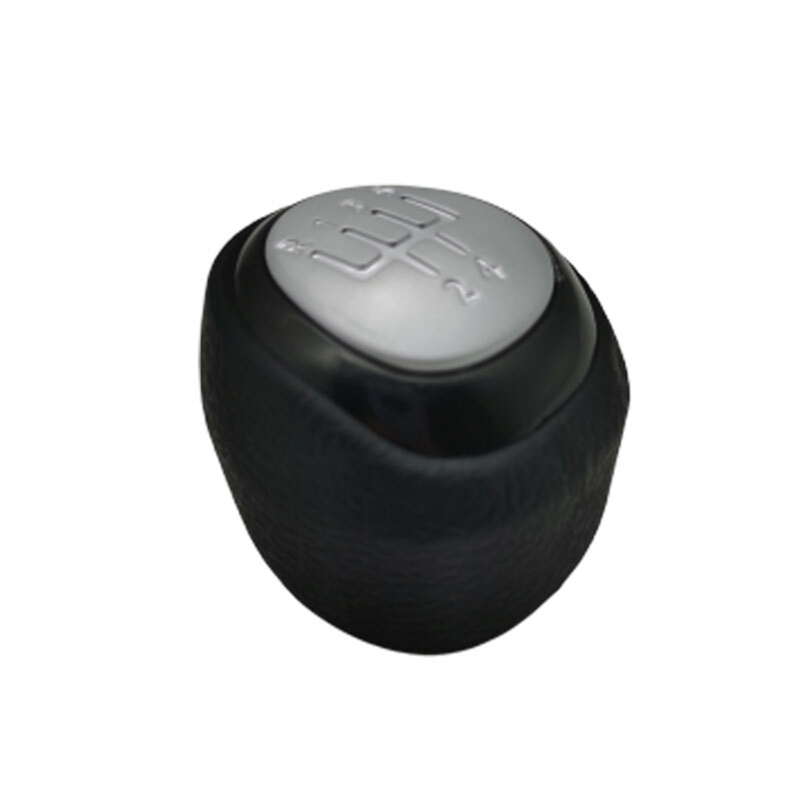 WUPEDI for SAAB, 9-3 5/6-Gang-Auto-Shift-Schaltknauf mit echtem Leder überzogen 2003 2004 2005 2006 2007 2008-2012 Auto-Schaltknäufe(5 Speed) von WUPEDI