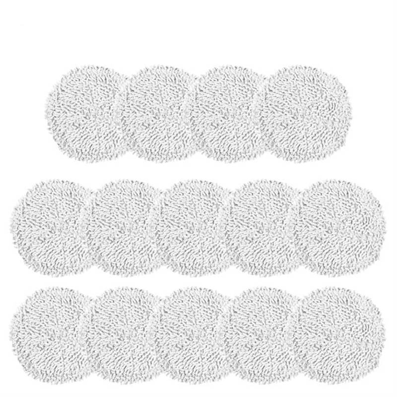 WUPEDI for Xiaomi, for Mijia Pro STYTJ06ZHM Selbstreinigender Roboter Ersatz-Mopp-Pad-Teile Abnehmbarer waschbarer Lappentuchhalter Zubehör Wischroboter Reinigungspad(Mop-14pcs) von WUPEDI