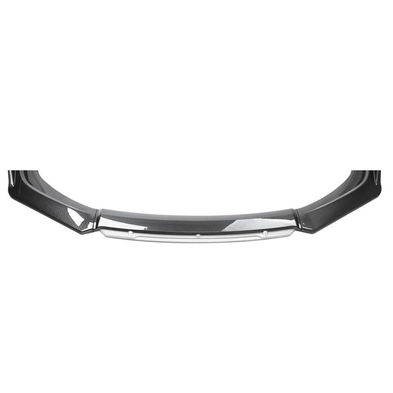 Auto Frontspoiler für Alfa Romeo GT (937) / Alfa GTV (Typ 916) 1994-2011 Frontlippe Stoßfängerschutz Car Styling Tuning Zubehör,Bodykit-SchutzzubehöR,Carbonfiberlook+White von WUPINGQFA