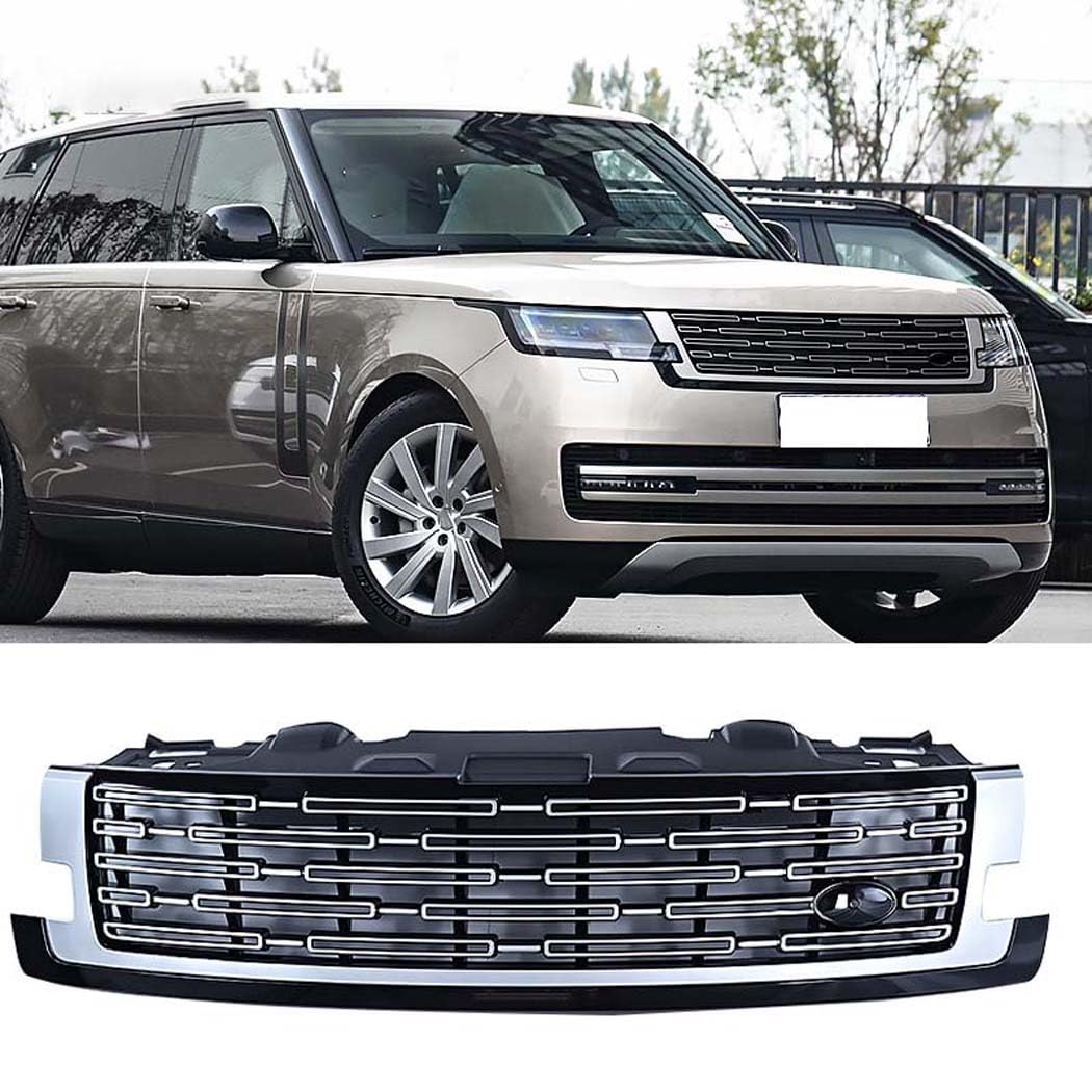 Frontgrill für Range Rover Vogue L460 2023-2025, Ersatzteil für Auto-Styling-Renngitter, Zubehör für Gittergitter,C von WUURAA