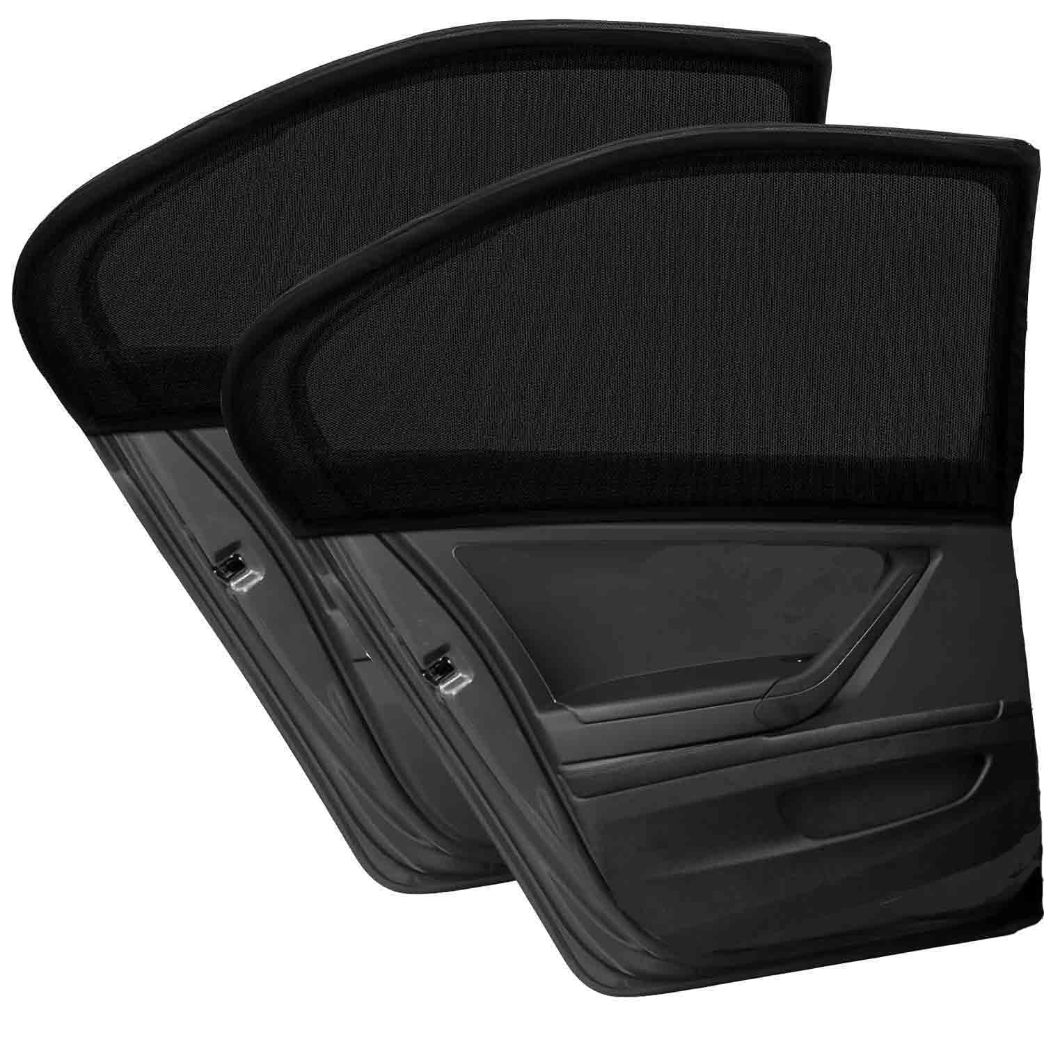 Insektennetz für Autofenster für Dacia Logan I Van 2007-2012, Allzweck-Sonnenschutz für Autos Seitenfenster Meshmaterial Auto Netz Sonnenschutz,Two front windows plus two rear windows von WUWANGDI